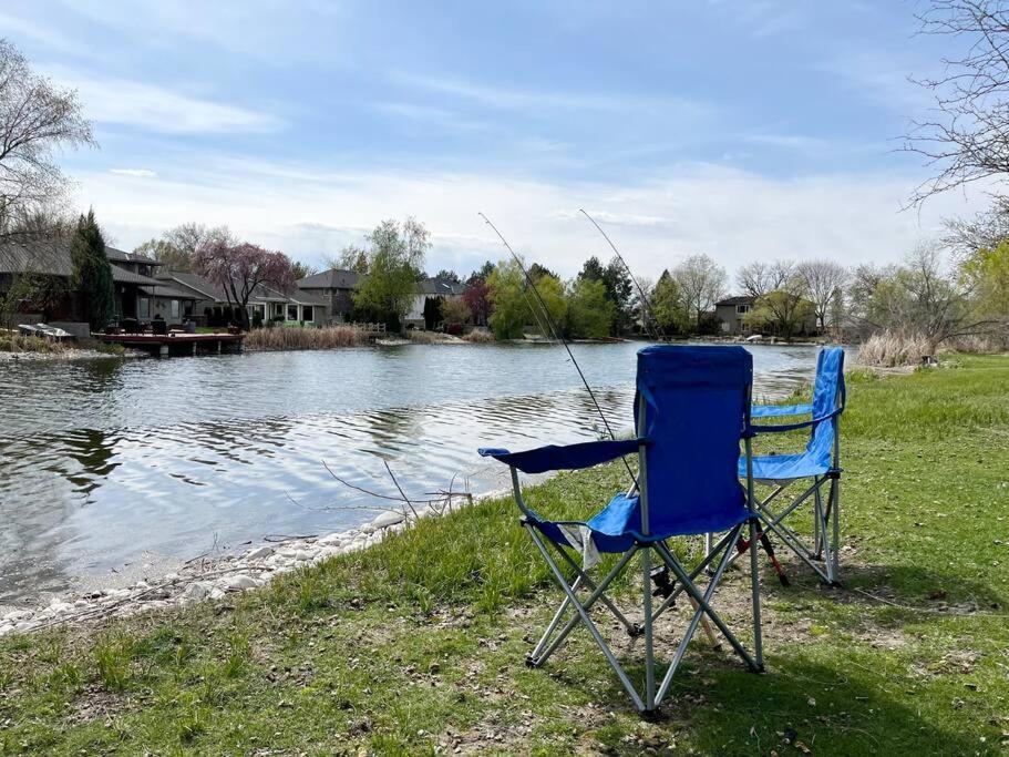 Lake Front Studio With Kayaks Bikes Near Greenbelt Boise Luaran gambar
